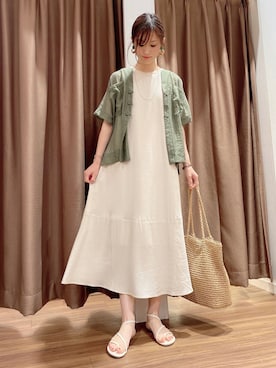 ERIKAさん（レディース・161cm）の夏コーディネート