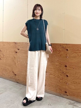 ERIKAさん（レディース・161cm）の夏コーディネート