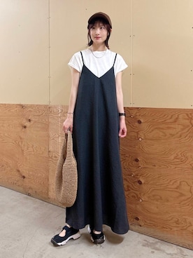 ERIKAさん（レディース・161cm）の夏コーディネート