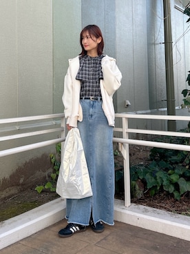 ERIKAさん（レディース・161cm）の冬コーディネート