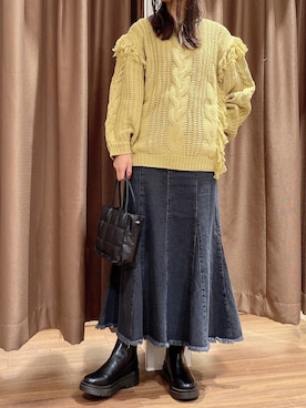 ERIKAさん(レディース・161cm)の秋コーディネート