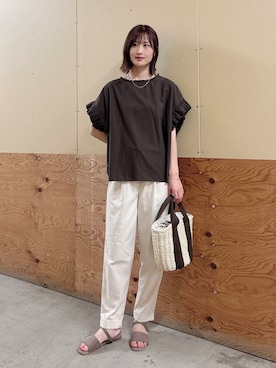 ERIKAさん（レディース・161cm）の夏コーディネート