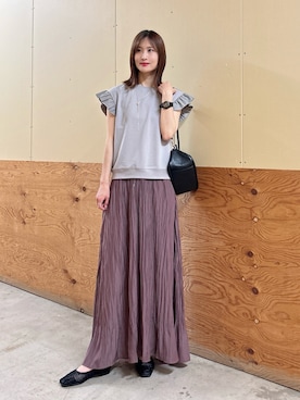 ERIKAさん（レディース・161cm）の春コーディネート