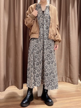 「アイテム（その他）」を使った、ERIKAさん（レディース・161cm）の秋コーディネート