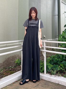 「RODE SKO（ロデスコ）のアイテム」を使った、ERIKAさん（レディース・161cm）の夏コーディネート