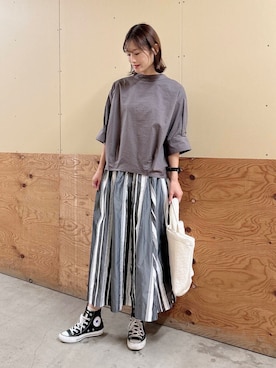 ERIKAさん(レディース・161cm)の夏コーディネート