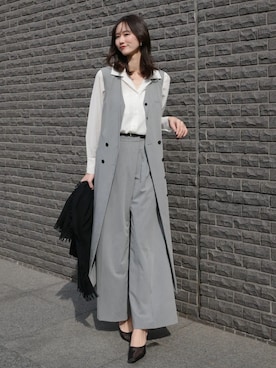 ánuansさん（レディース・175cm）の冬コーディネート