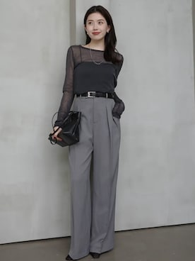 ánuansさん（レディース・157cm）の冬コーディネート