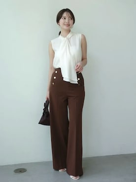 ánuansさん(レディース・156cm)の夏コーディネート