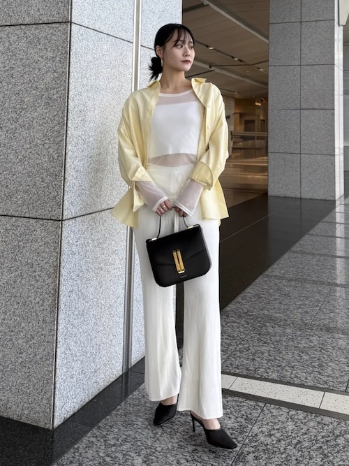 リュクスビスコースニットパンツ（その他パンツ）｜anuans（ア