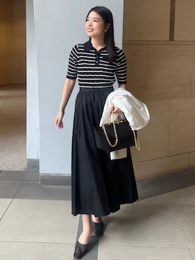 「anuans（アニュアンス）のアイテム」を使った、ánuansさん（レディース・160cm）の春コーディネート