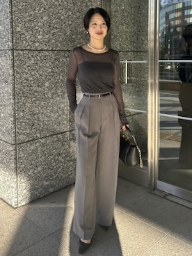 ánuansさん（レディース・158cm）の冬コーディネート