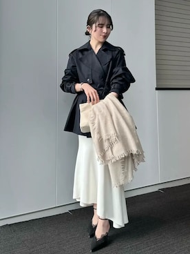 「anuans（アニュアンス）のアイテム」を使った、ánuansさん（レディース・155cm）の冬コーディネート