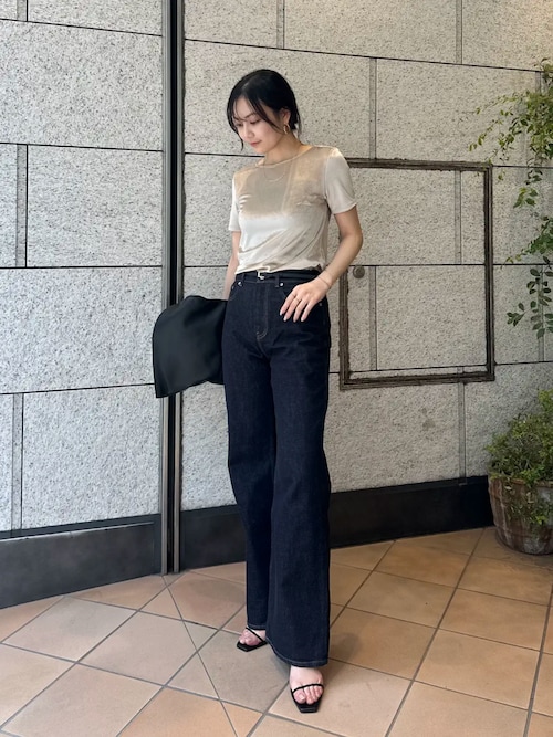 XSサイズあり】Wide leg denim/ワイドレッグデニム（デニムパンツ