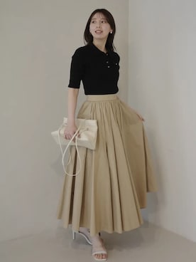 「anuans（アニュアンス）のアイテム」を使った、ánuansさん（レディース・162cm）の冬コーディネート