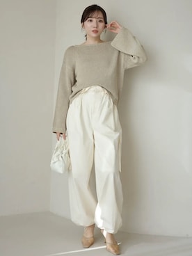 「anuans（アニュアンス）のアイテム」を使った、ánuansさん（レディース・162cm）の冬コーディネート