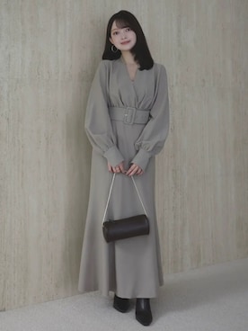 「anuans（アニュアンス）のアイテム」を使った、ánuansさん（レディース・156cm）の冬コーディネート