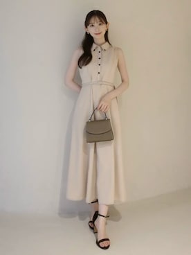 「anuans（アニュアンス）のアイテム」を使った、ánuansさん（レディース・158cm）の夏コーディネート