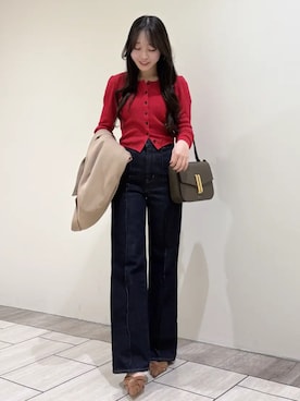 ánuansさん（レディース・154cm）の冬コーディネート