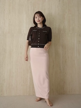 「anuans（アニュアンス）のアイテム」を使った、ánuansさん（レディース・156cm）の夏コーディネート