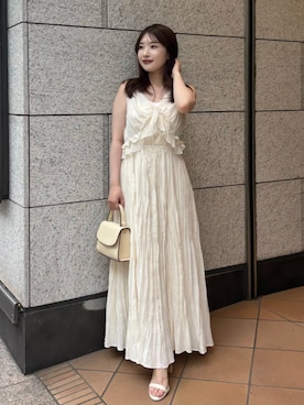 「anuans（アニュアンス）のアイテム」を使った、ánuansさん（レディース・152cm）の夏コーディネート