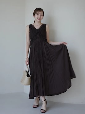 「anuans（アニュアンス）のアイテム」を使った、ánuansさん（レディース・162cm）の夏コーディネート