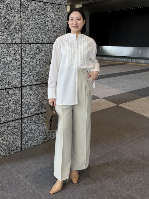 ツータックワイドパンツ（その他パンツ）｜anuans（アニュアンス）の