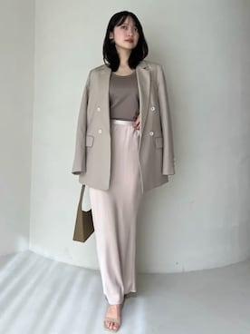 「anuans（アニュアンス）のアイテム」を使った、ánuansさん（レディース・156cm）の冬コーディネート