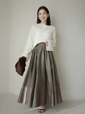 ánuansさん（レディース・157cm）の冬コーディネート