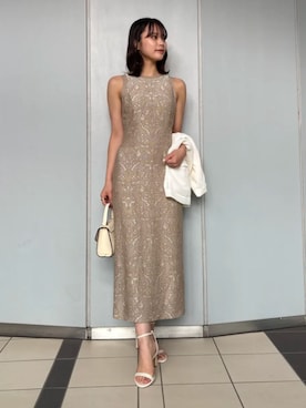 「anuans（アニュアンス）のアイテム」を使った、ánuansさん（レディース・164cm）の夏コーディネート