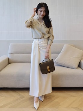 ánuansさん（レディース・160cm）の冬コーディネート