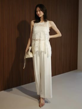 「anuans（アニュアンス）のアイテム」を使った、ánuansさん（レディース・175cm）の夏コーディネート