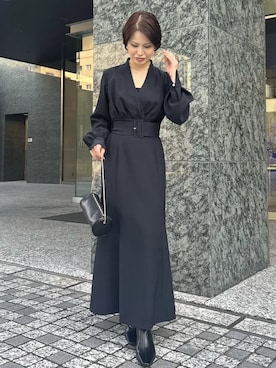 「anuans（アニュアンス）のアイテム」を使った、ánuansさん（レディース・158cm）の冬コーディネート