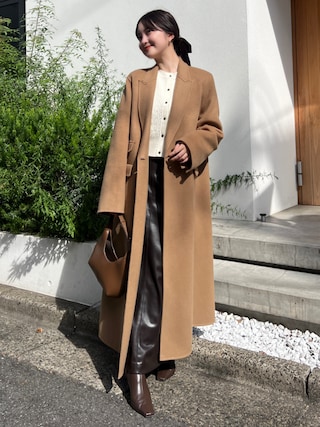 裾周り233㎝ Ankershoffen ヌートリア キャメル コート XL相当 1733737480_320.jpg