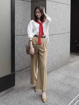 ánuansさん（レディース・175cm）の冬コーディネート