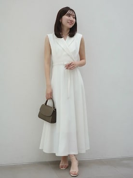 「anuans（アニュアンス）のアイテム（トップス）」を使った、ánuansさん（レディース・162cm）の春コーディネート