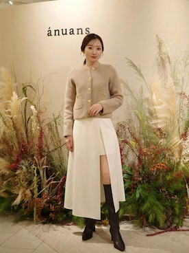 ánuansさん（レディース・162cm）の秋コーディネート