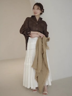 ánuansさん（レディース・162cm）の冬コーディネート