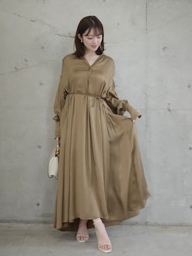 「きれいめスタイル」｜ánuansさん（レディース・156cm）の春コーディネート