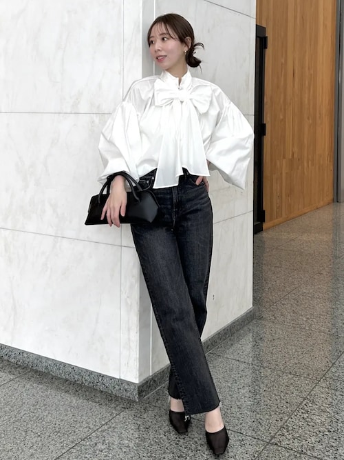 Boys fit denim/ボーイズフィットデニム（デニムパンツ）｜anuans（ア