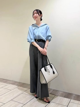 「anuans（アニュアンス）のアイテム」を使った、ánuansさん（レディース・161cm）の夏コーディネート