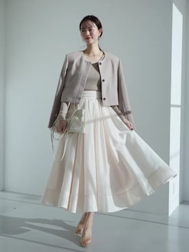 「anuans（アニュアンス）のアイテム」を使った、ánuansさん（レディース・175cm）の冬コーディネート