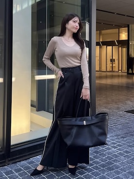 ánuansさん（レディース・160cm）の冬コーディネート