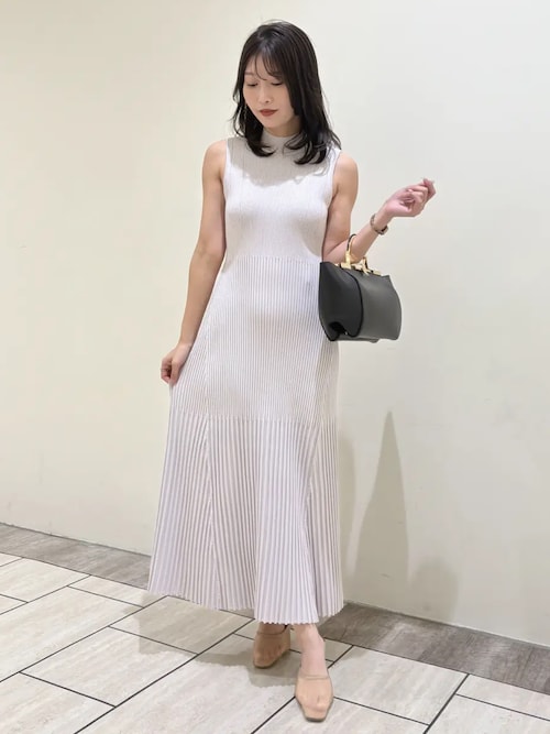 XSサイズあり】セミマーメイドニットワンピース（ワンピース）｜anuans