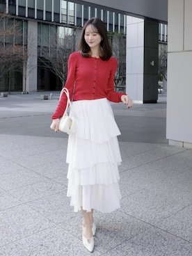 ánuansさん（レディース・175cm）の冬コーディネート