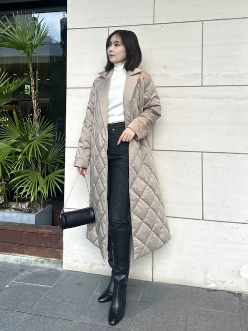 TAION×anuans】チェスターロングダウン（ダウンジャケット/コート