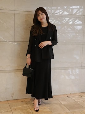 「anuans（アニュアンス）のアイテム」を使った、ánuansさん（レディース・167cm）の夏コーディネート