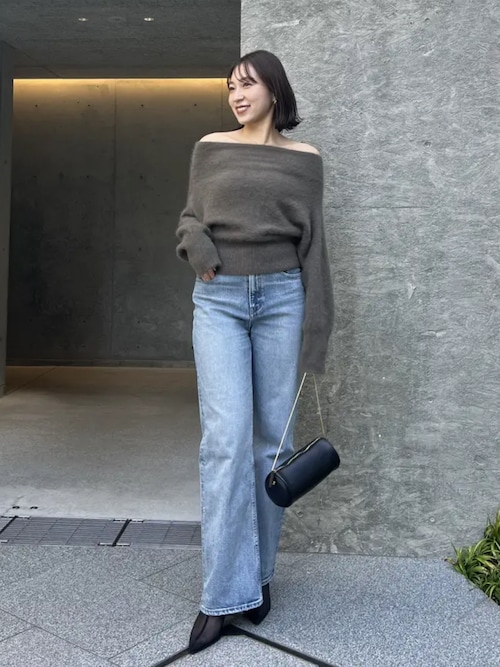 ラクーンフォックスオフショルニットプルオーバー（ニット/セーター