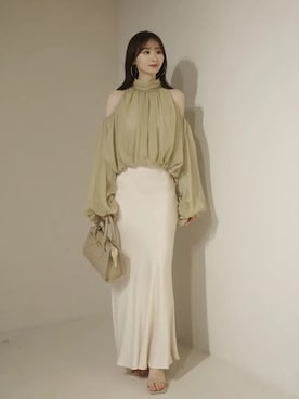 「anuans（アニュアンス）のアイテム」を使った、ánuansさん（レディース・158cm）の春コーディネート