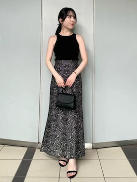 「anuans（アニュアンス）のアイテム」を使った、ánuansさん（レディース・155cm）の夏コーディネート